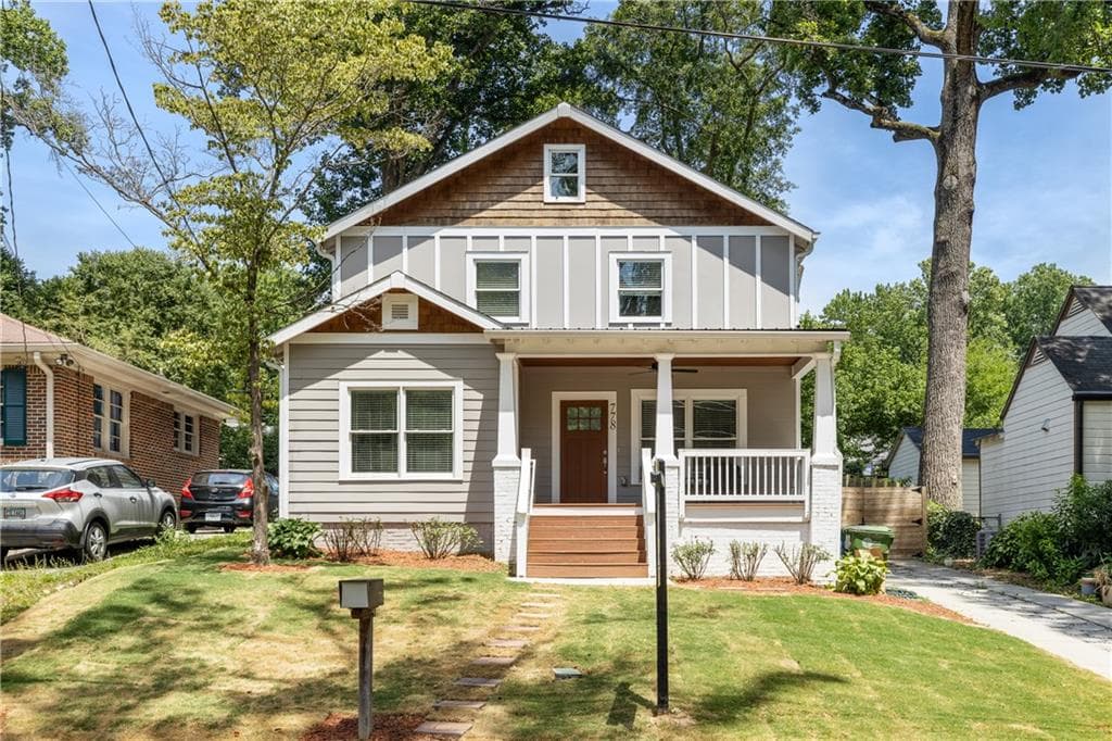 5 bedroom, 4 bathroom, 2,521 sq ft single family residence sold at 778 Gresham Avenue, Atlanta, GA 30316