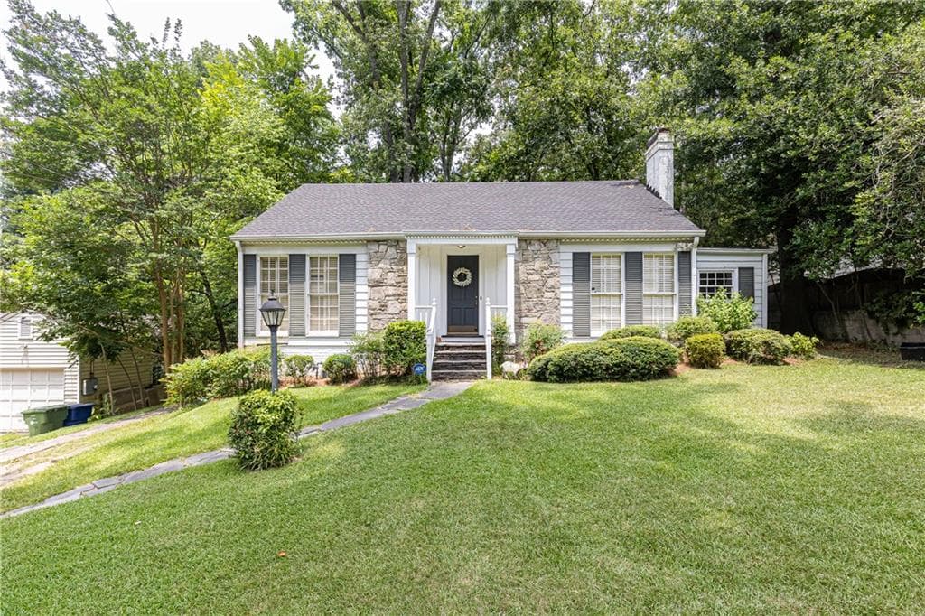 3 bedroom, 2 bathroom, 1,524 sq ft single family residence sold at 1924 Ardmore Road, Atlanta, GA 30309