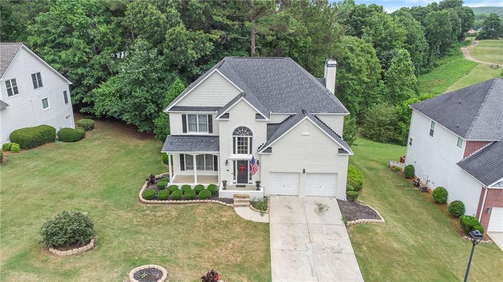 5 bedroom, 4 bathroom single family residence sold at 9852 Spyglass Drive, Villa Rica, GA 30180