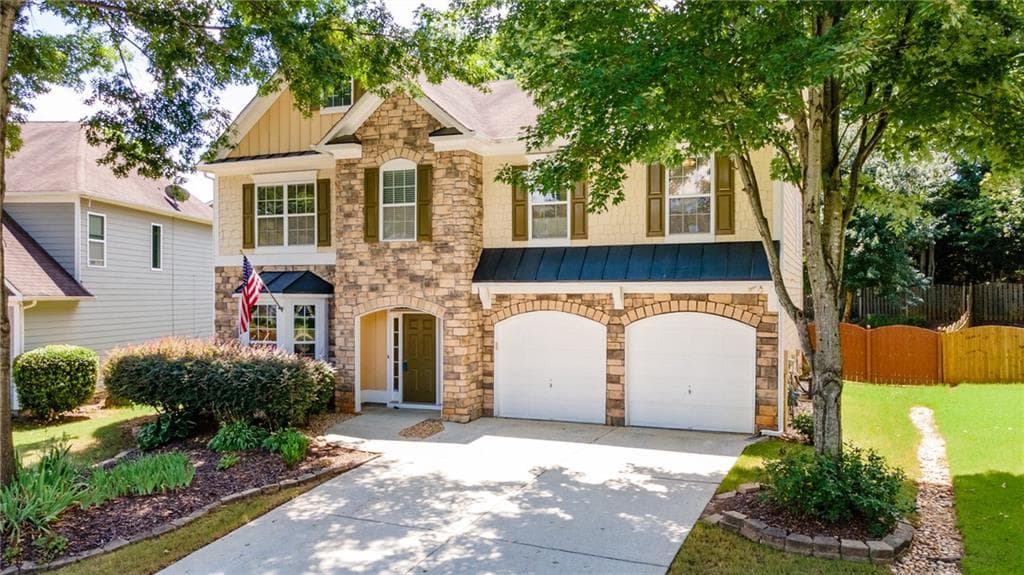4 bedroom, 3 bathroom, 2,969 sq ft single family residence sold at 3174 Delacorte Drive, Acworth, GA 30101