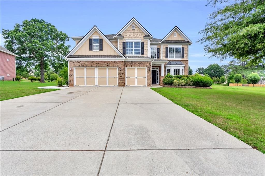 4 bedroom, 4 bathroom, 4,154 sq ft single family residence sold at 107 Oakbrook Lane, Douglasville, GA 30134