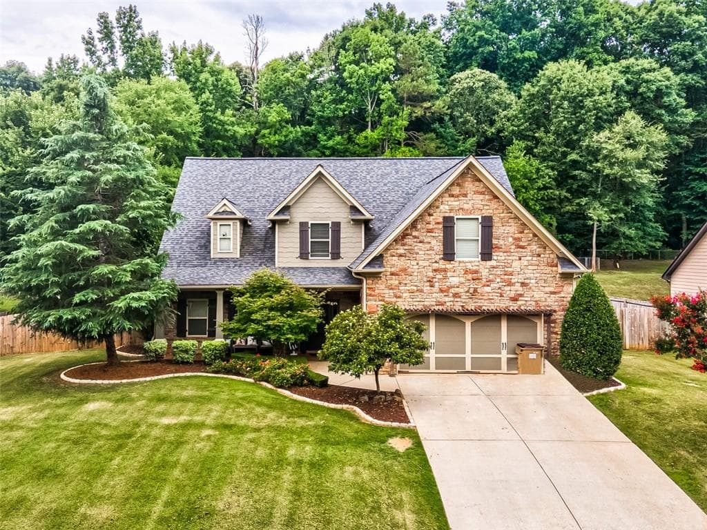 4 bedroom, 4 bathroom, 3,185 sq ft single family residence sold at 311 Lake Vista Drive, Jefferson, GA 30549