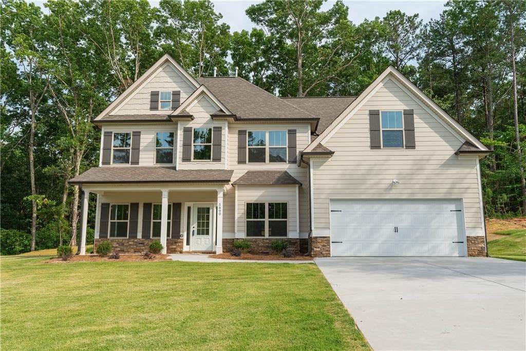 4 bedroom, 3 bathroom, 2,146 sq ft single family residence sold at 5890 Crowley Drive, Douglasville, GA 30135