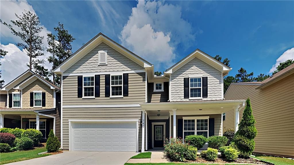 4 bedroom, 4 bathroom, 2,752 sq ft single family residence sold at 740 Lorimore Pass, Canton, GA 30115
