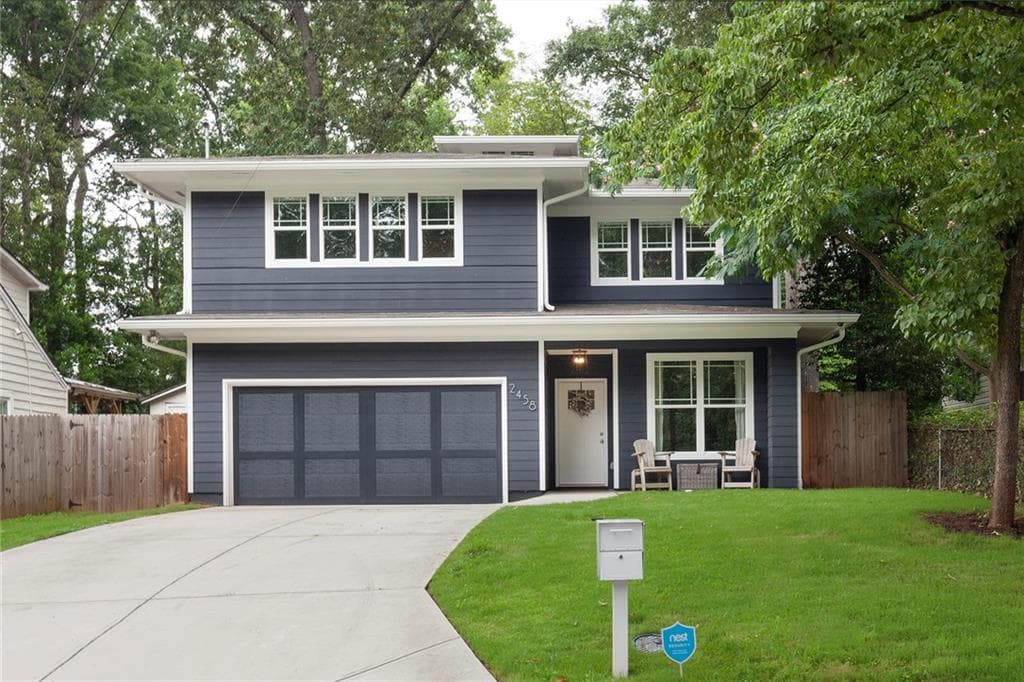 3 bedroom, 3 bathroom, 2,471 sq ft single family residence sold at 2458 Hillside Avenue, Decatur, GA 30032