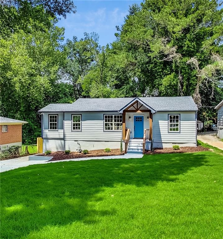 3 bedroom, 2 bathroom, 1,610 sq ft single family residence sold at 1261 Kenilworth Drive, Atlanta, GA 30310