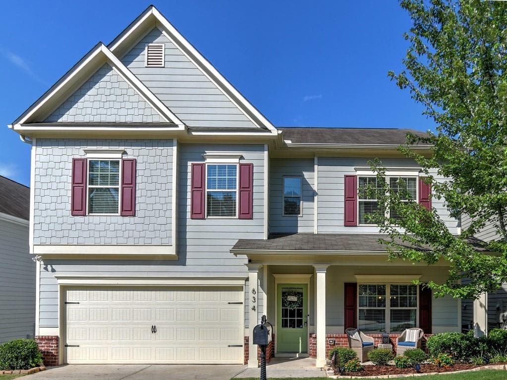 4 bedroom, 4 bathroom, 3,152 sq ft single family residence sold at 634 Georgia Way, Woodstock, GA 30188