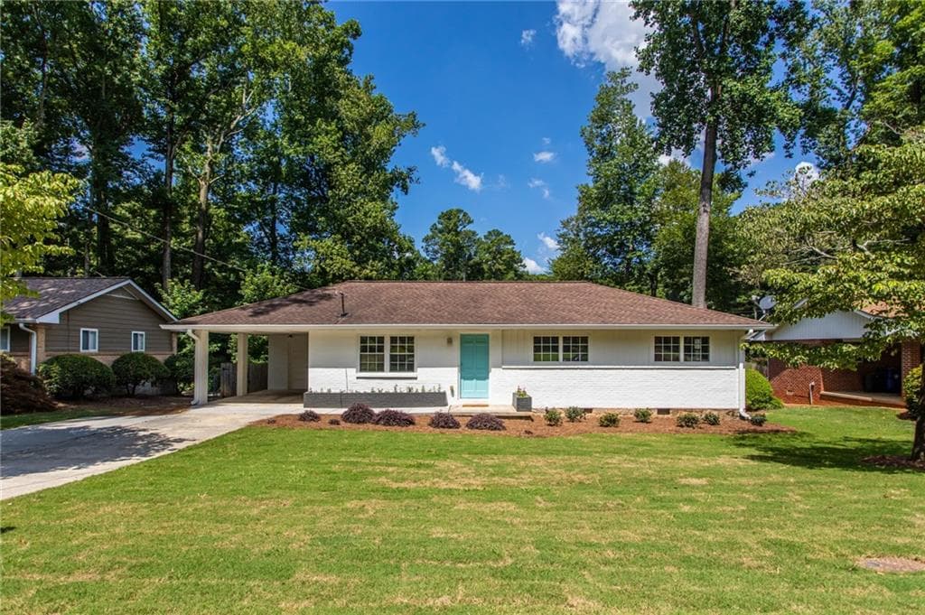 3 bedroom, 2 bathroom, 1,118 sq ft single family residence sold at 3022 Mount Olive Drive, Decatur, GA 30033