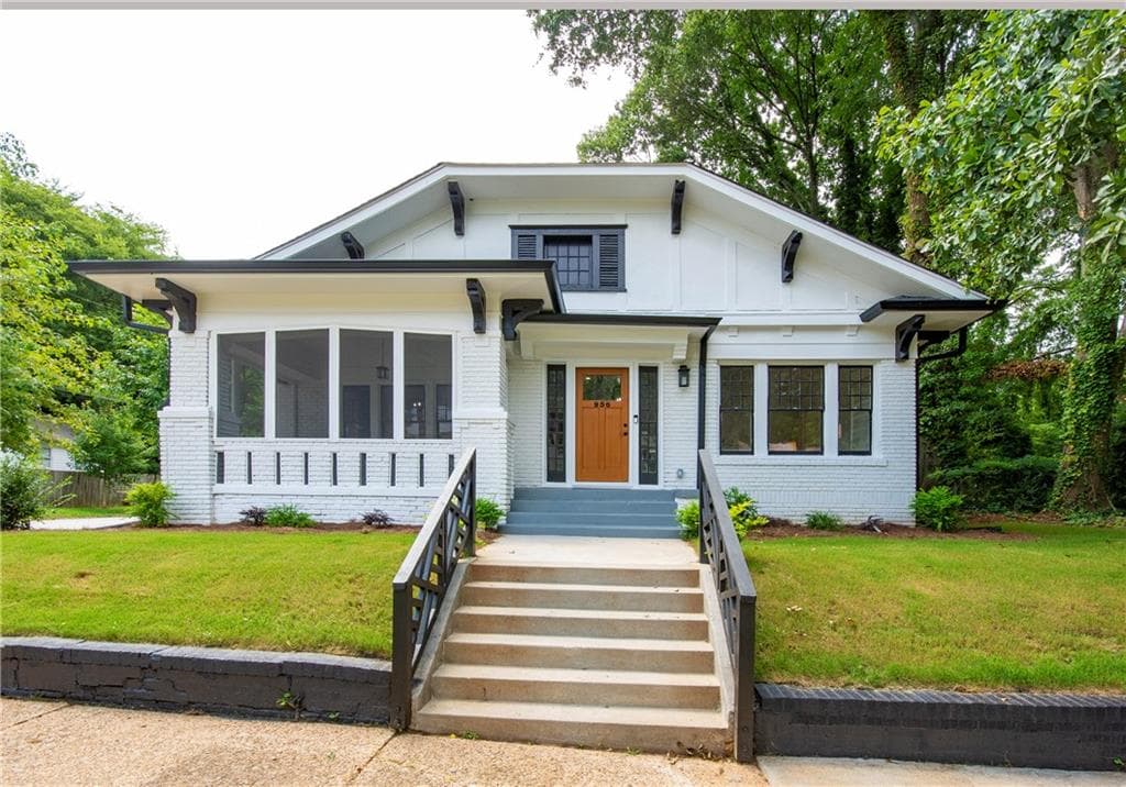 5 bedroom, 4 bathroom, 3,100 sq ft single family residence sold at 956 Washington Place, Atlanta, GA 30314