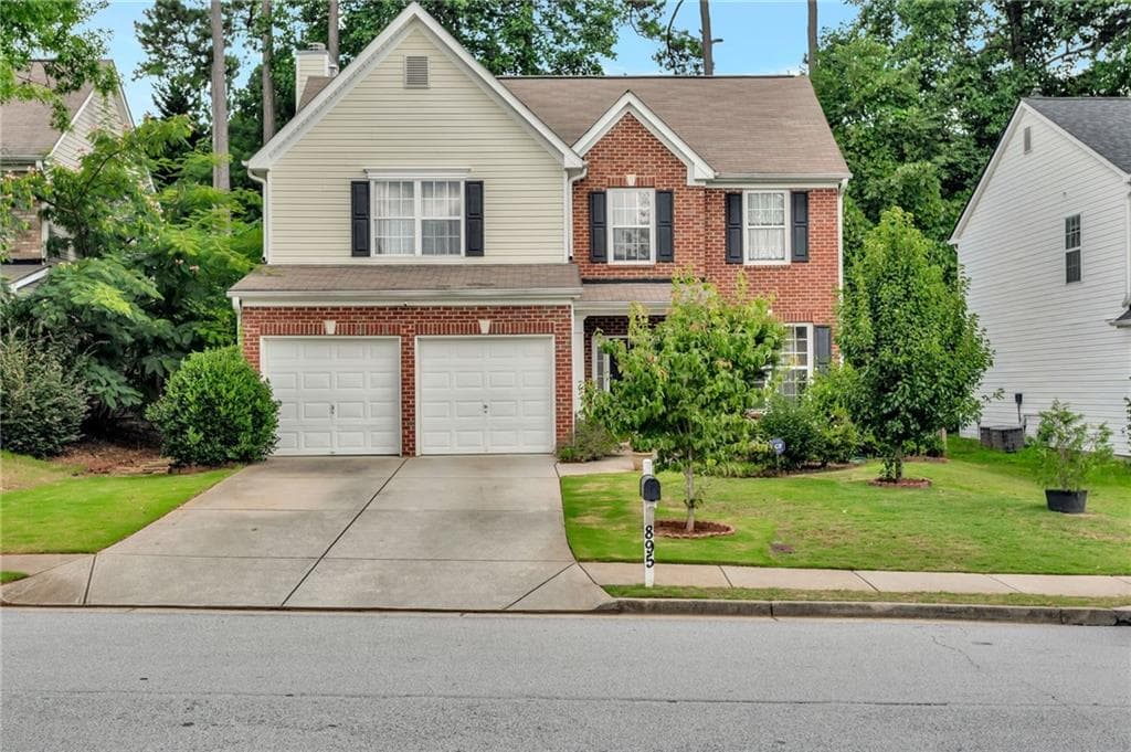 4 bedroom, 3 bathroom, 1,956 sq ft single family residence sold at 895 Clairidge Lane, Lawrenceville, GA 30046