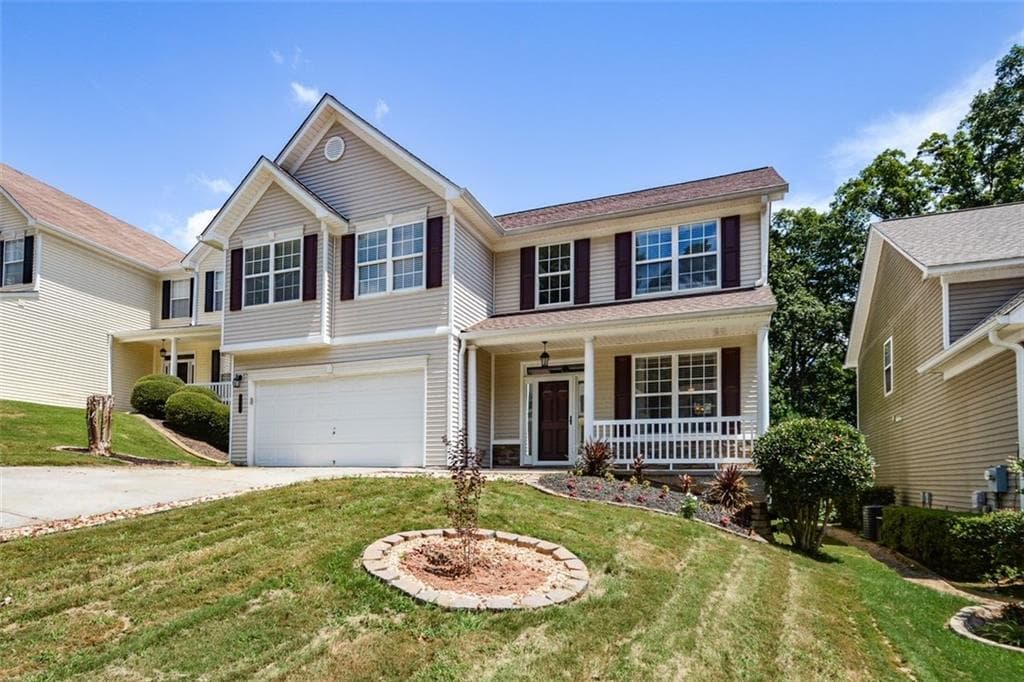 4 bedroom, 3 bathroom, 2,202 sq ft single family residence sold at 4420 Feather Way, Douglasville, GA 30135