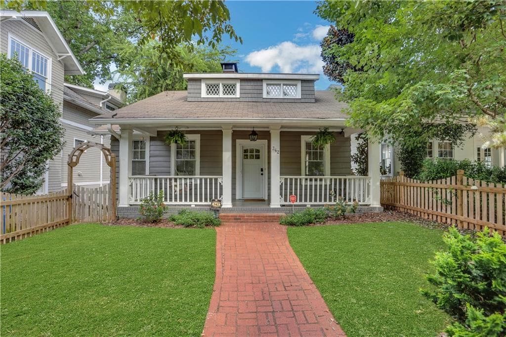 4 bedroom, 4 bathroom, 2,314 sq ft single family residence sold at 342 Sinclair Avenue, Atlanta, GA 30307