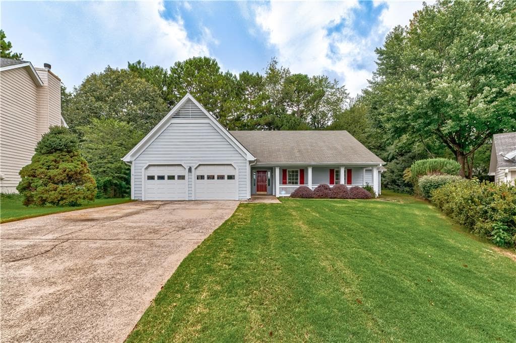 3 bedroom, 2 bathroom, 1,824 sq ft single family residence sold at 5315 Bentley Hall Drive, Alpharetta, GA 30005