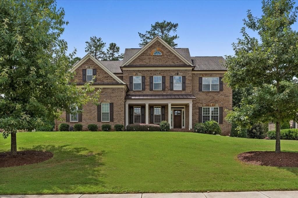 6 bedroom, 5 bathroom, 5,600 sq ft single family residence sold at 350 Pelton Court, Johns Creek, GA 30022