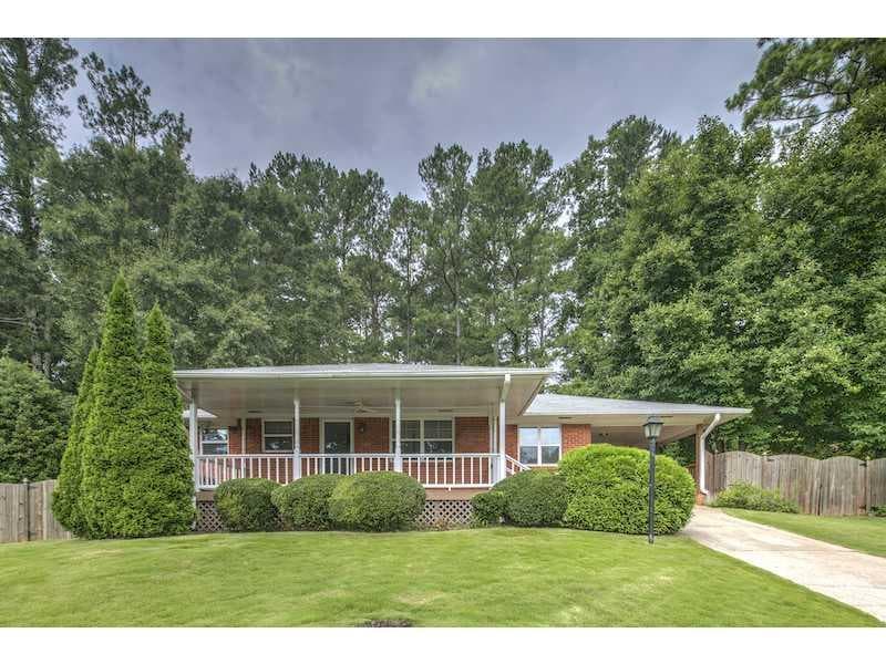 3 bedroom, 1,074 sq ft single family residence sold at 1380 Ashwood Court, Smyrna, GA 30080