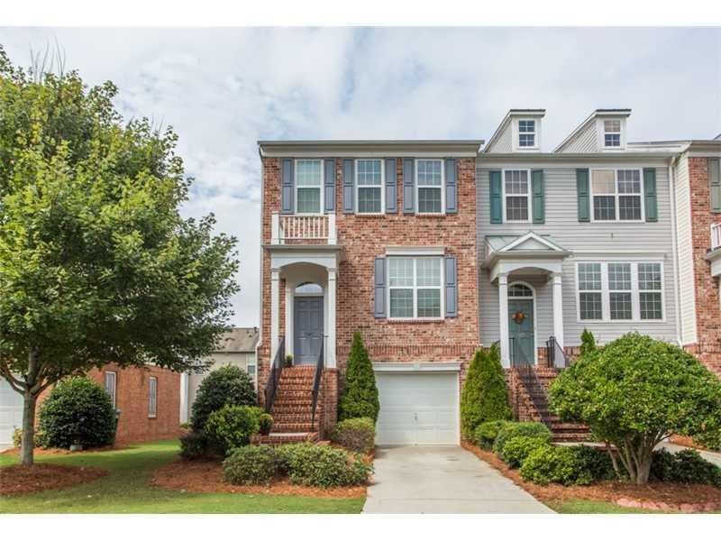 3 bedroom townhouse sold at 1327 Thornborough Drive -, Alpharetta, GA 30004