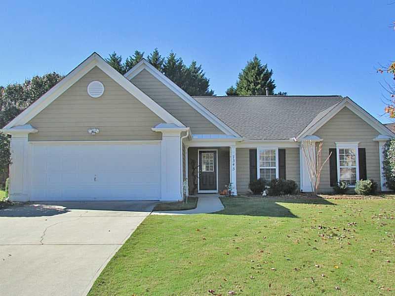 3 bedroom, 1,894 sq ft single family residence sold at 7345 Foxberry Court, Cumming, GA 30041