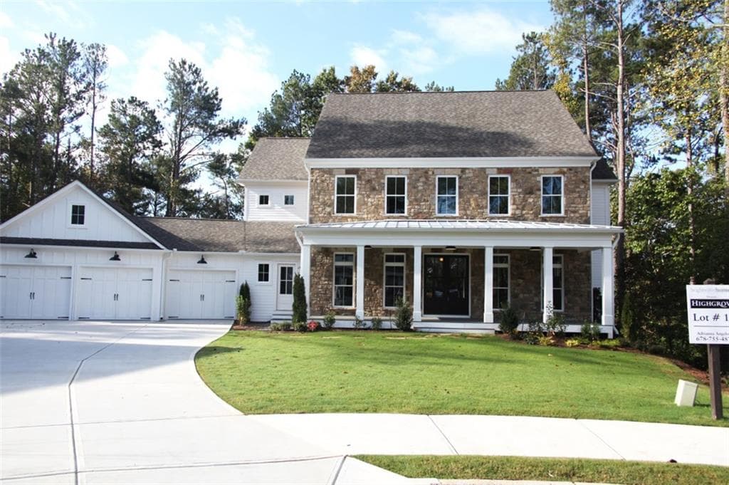 5 bedroom single family residence sold at 383 Gables Walk, Milton, GA 30004