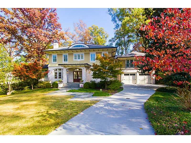 6 bedroom single family residence sold at 247 Robin Hood Road, Atlanta, GA 30309