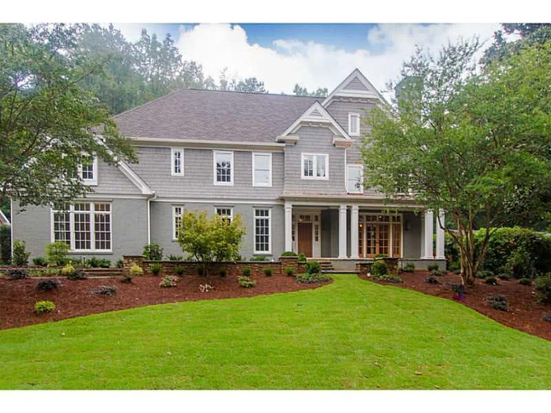 6 bedroom, 6,446 sq ft single family residence sold at 1660 NOTTINGHAM Way, Atlanta, GA 30309