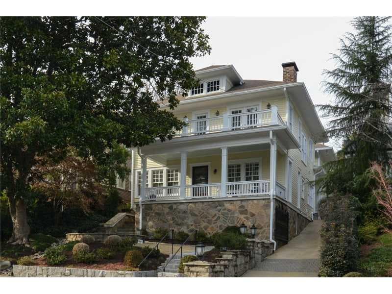 4 bedroom, 4,060 sq ft single family residence sold at 40 Inman Circle, Atlanta, GA 30309