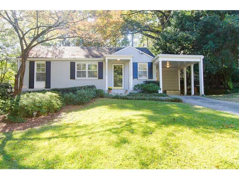3 bedroom single family residence sold at 708 Forrest Trail, Atlanta, GA 30318