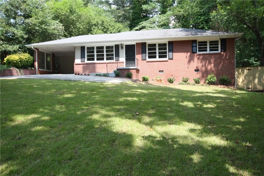 3 bedroom single family residence sold at 2663 Woodacres Road, Atlanta, GA 30345