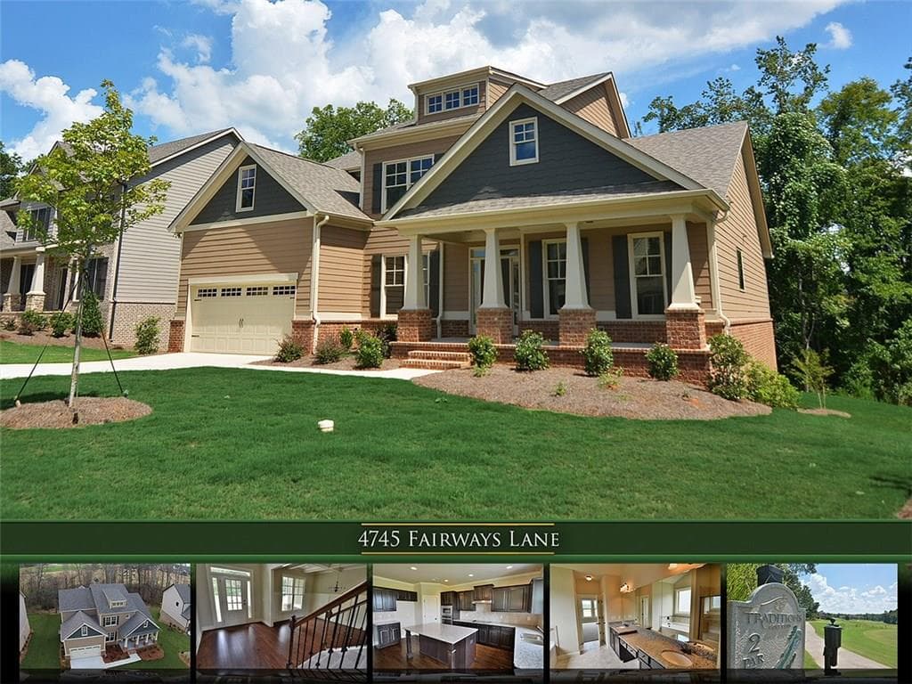 4 bedroom single family residence sold at 4745 Fairways Lane, Jefferson, GA 30549