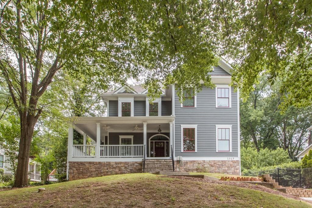 6 bedroom, 3,920 sq ft single family residence sold at 1369 Euclid Avenue, Atlanta, GA 30307