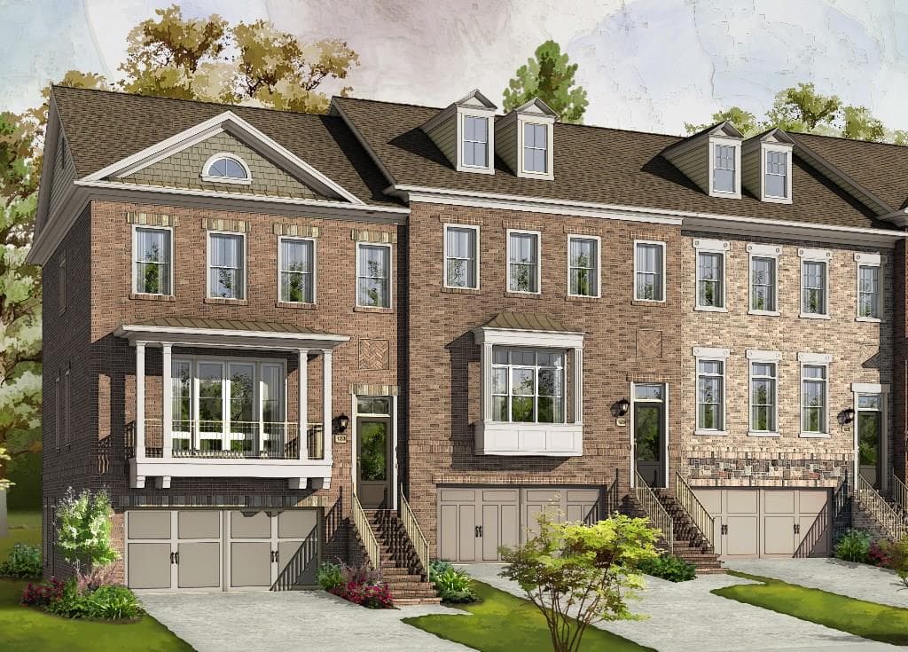 4 bedroom, 2,319 sq ft townhouse sold at 823 Canterbury Overlook 17, Atlanta, GA 30324