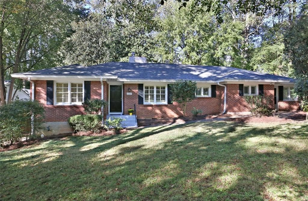 3 bedroom, 2,222 sq ft single family residence sold at 1265 Briardale Lane, Atlanta, GA 30306