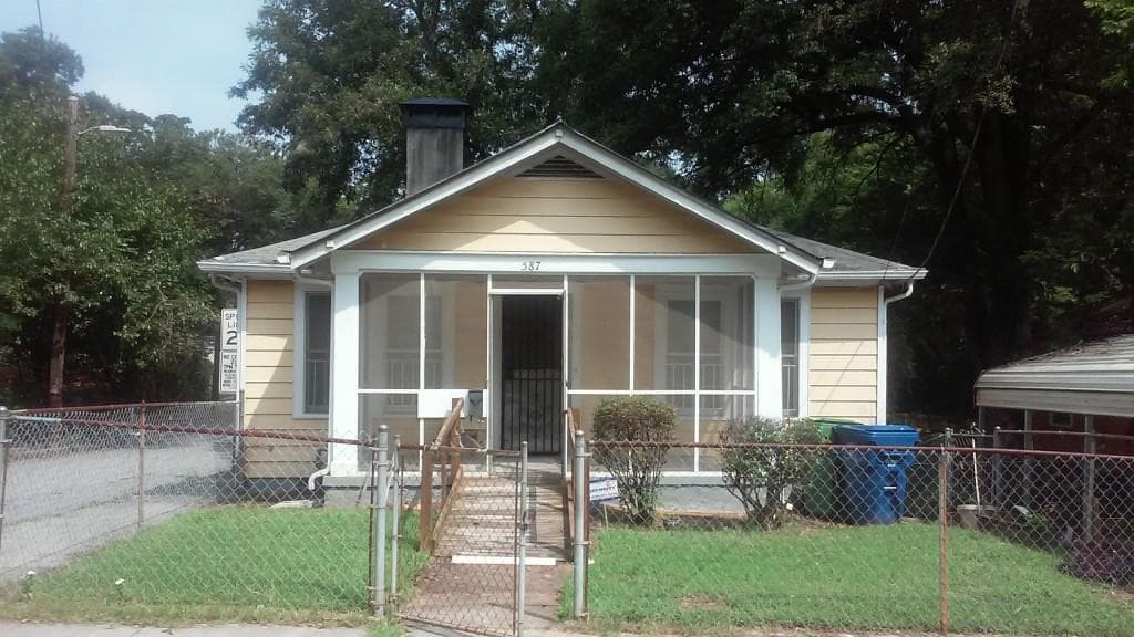 3 bedroom, 1,269 sq ft single family residence sold at 587 Hope Street, Atlanta, GA 30310