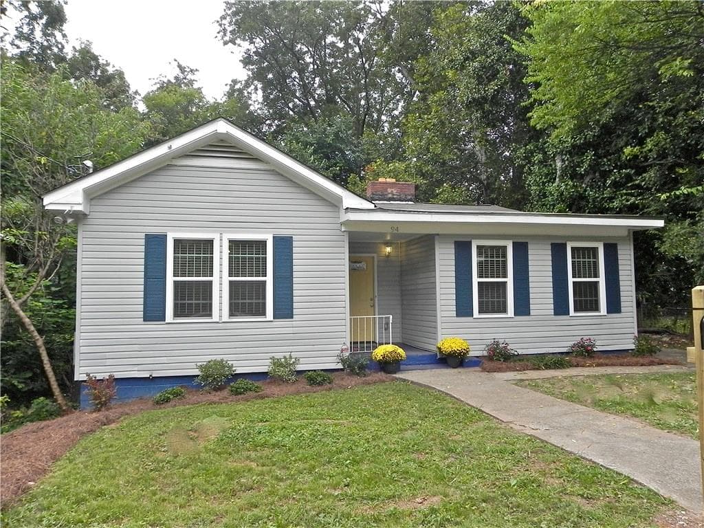 3 bedroom, 1,406 sq ft single family residence sold at 94 Thayer Avenue, Atlanta, GA 30315