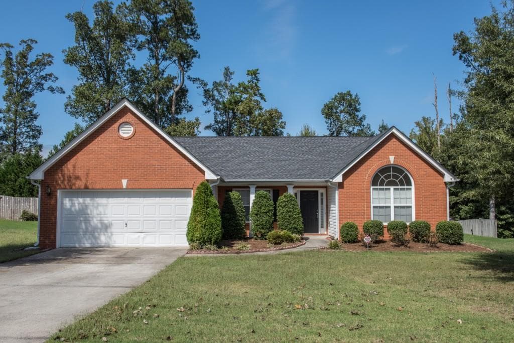 3 bedroom single family residence sold at 3525 Brushy Wood Drive, Loganville, GA 30052
