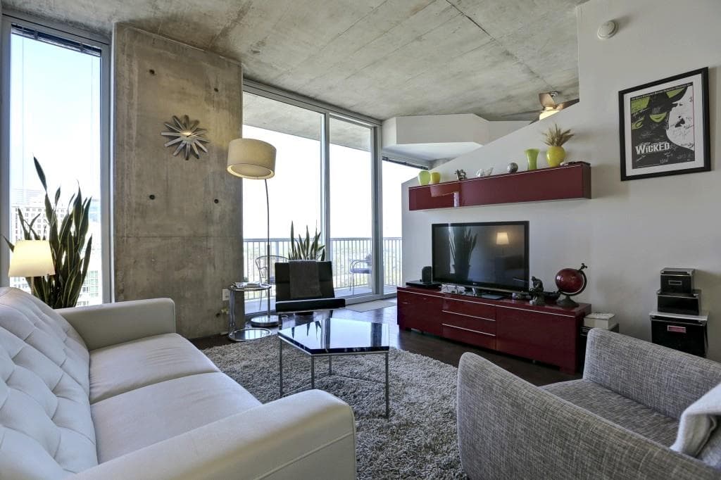 2 bedroom, 861 sq ft condominium sold at 855 Peachtree Street 2310, Atlanta, GA 30308