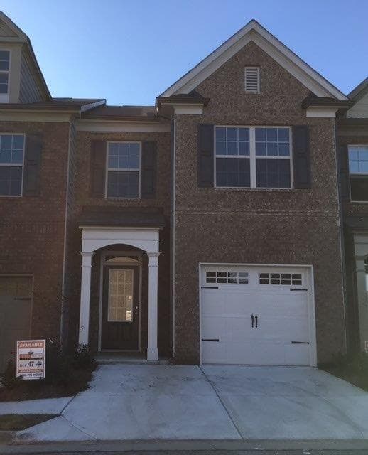 2 bedroom townhouse sold at 796 Garbrooke Drive 47, Lawrenceville, GA 30046