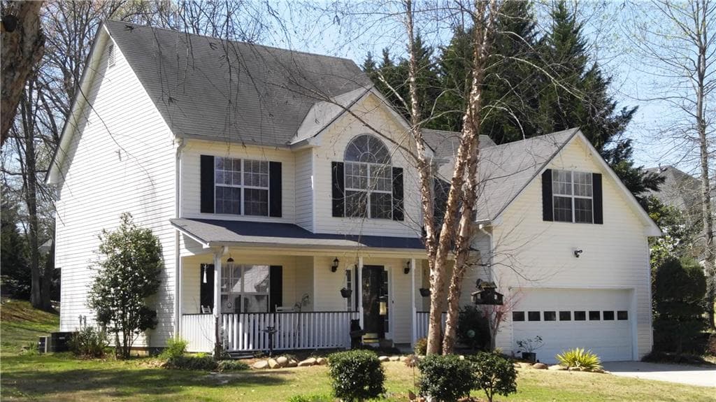 4 bedroom single family residence sold at 7524 Mystic Lane, Flowery Branch, GA 30542