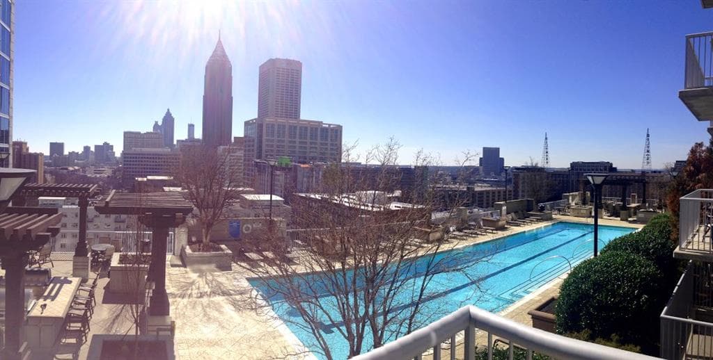 2 bedroom, 838 sq ft condominium sold at 855 Peachtree Street 1211, Atlanta, GA 30308