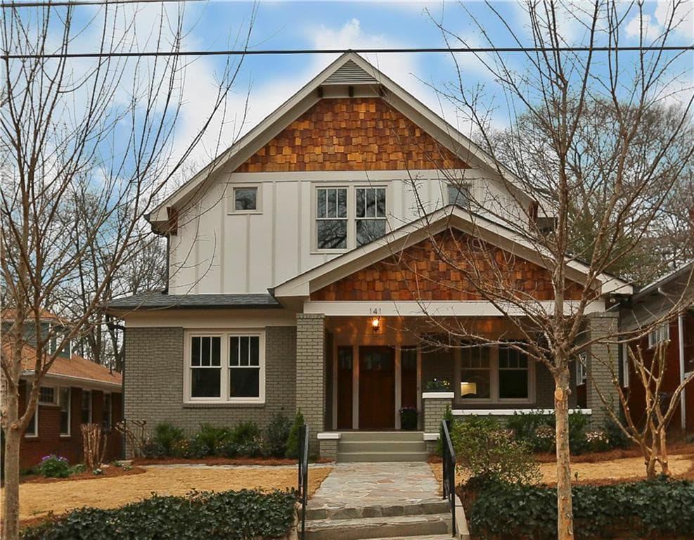 5 bedroom, 3,476 sq ft single family residence sold at 141 Greenwood Place, Decatur, GA 30030