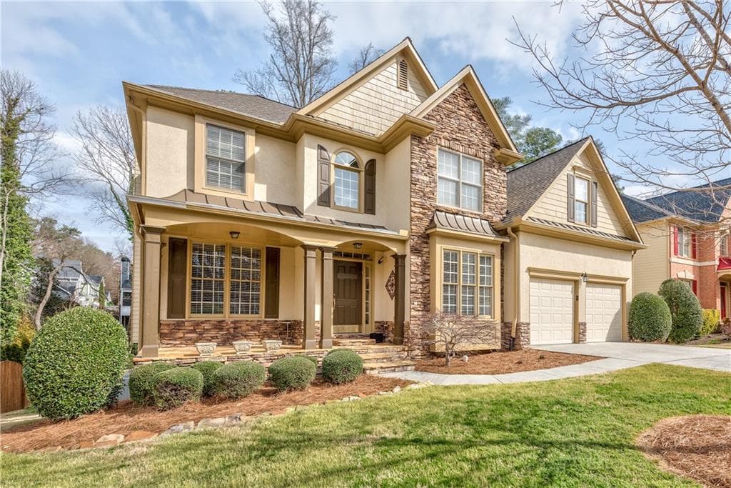 5 bedroom single family residence sold at 2476 W Madison Drive, Dunwoody, GA 30360