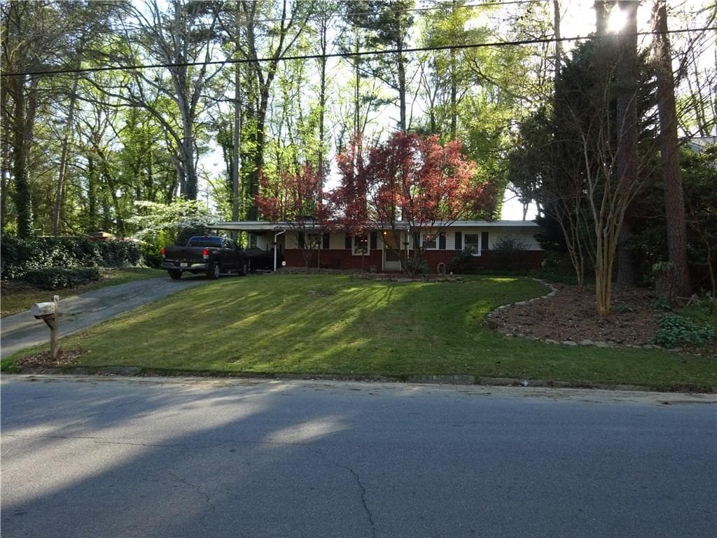 3 bedroom, 1,248 sq ft single family residence sold at 1543 Tryon Road, Brookhaven, GA 30319