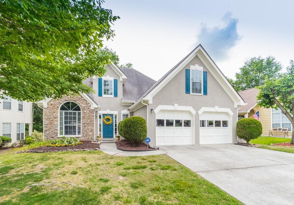 3 bedroom single family residence sold at 1350 Millstone Drive, Alpharetta, GA 30004