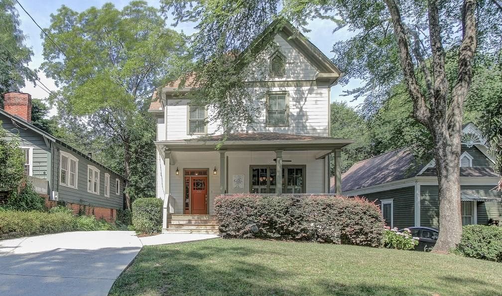 4 bedroom, 2,772 sq ft single family residence sold at 336 Candler Park Drive, Atlanta, GA 30307