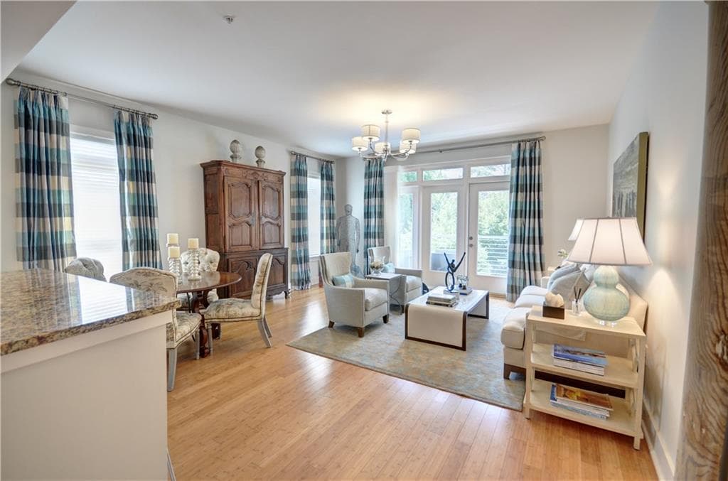 2 bedroom, 1,450 sq ft condominium sold at 3655 Peachtree Road 202, Atlanta, GA 30319