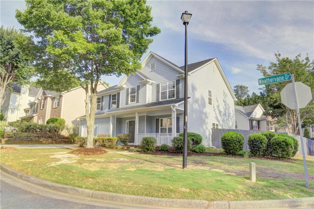 4 bedroom, 2,243 sq ft single family residence sold at 4865 Weathervane Drive, Alpharetta, GA 30022