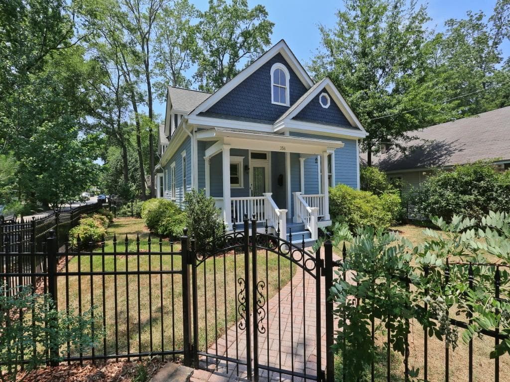 4 bedroom, 2,800 sq ft single family residence sold at 356 Mell Avenue, Atlanta, GA 30307