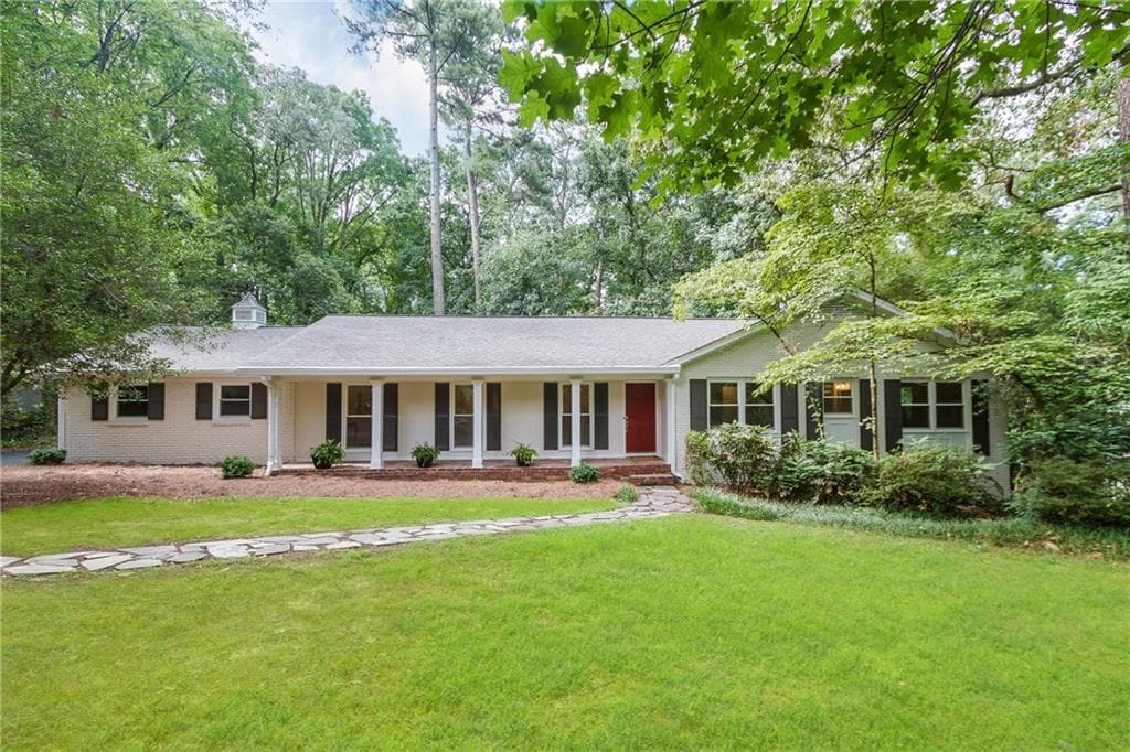 4 bedroom single family residence sold at 1254 Moores Mill Road, Atlanta, GA 30327