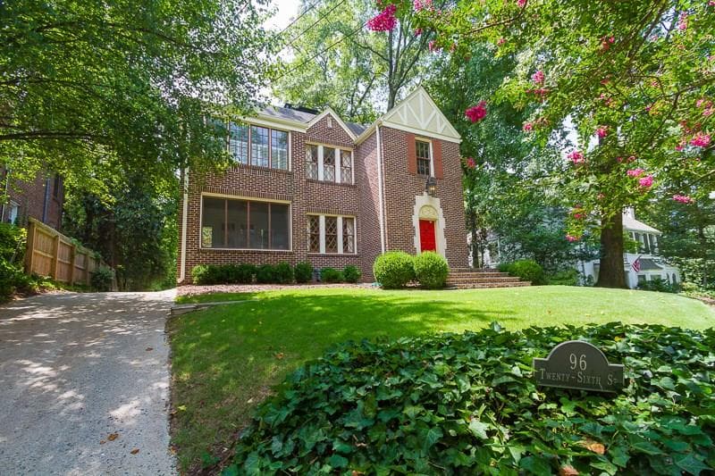 4 bedroom, 3,026 sq ft single family residence sold at 96 26th Street, Atlanta, GA 30309