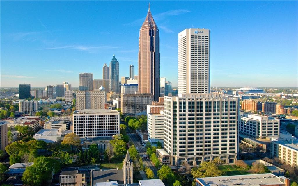 2 bedroom, 1,320 sq ft condominium sold at 855 Peachtree Street 2609, Atlanta, GA 30308