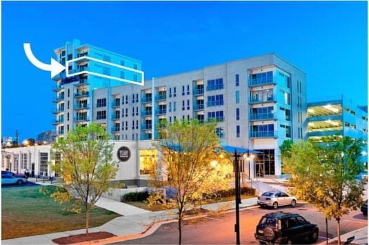 3 bedroom, 1,530 sq ft condominium sold at 1100 Howell Mill Road 808, Atlanta, GA 30318